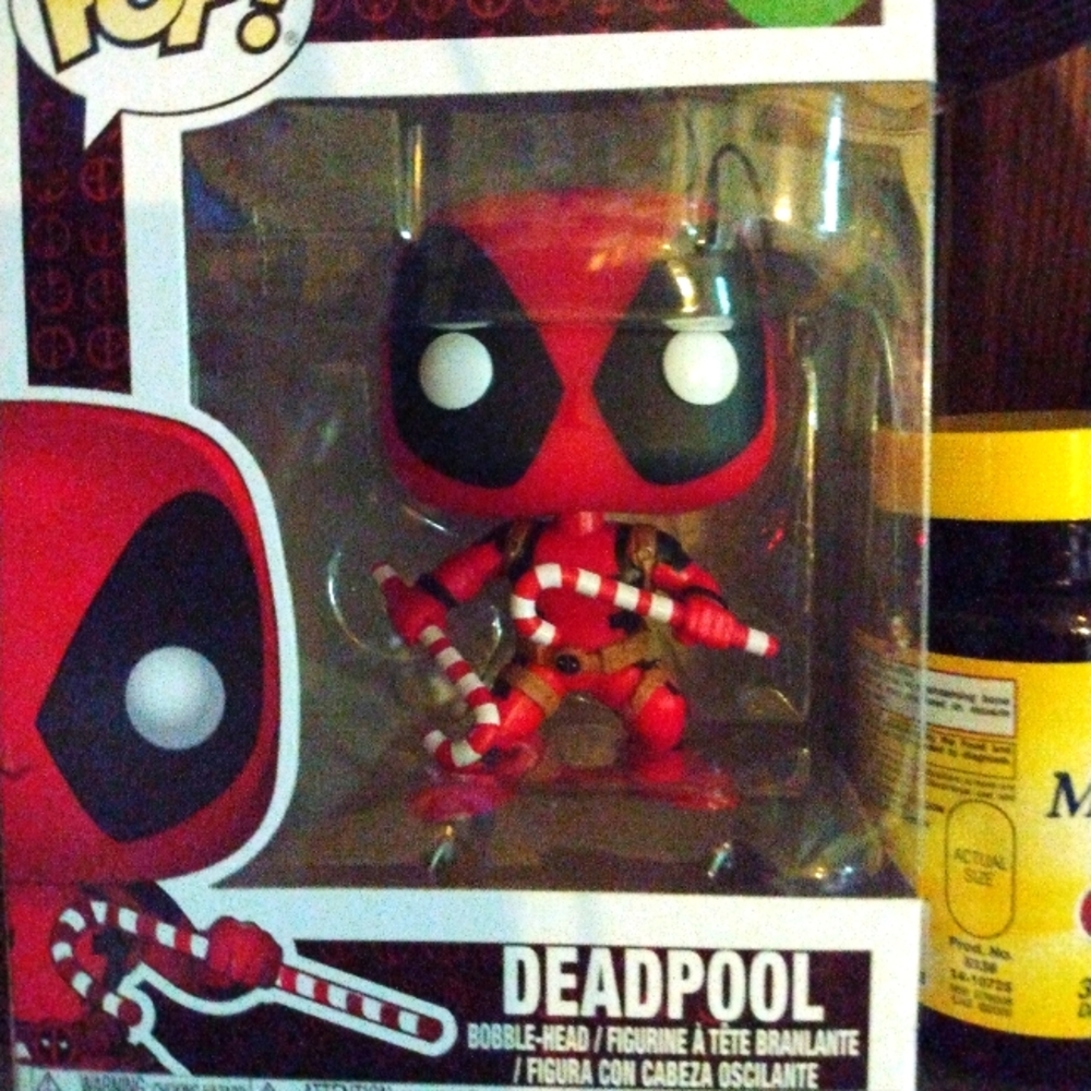 Christmas Deadpool funko